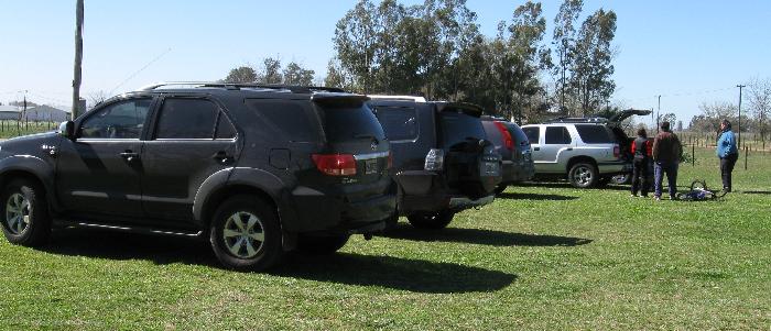 estacionamiento camionetas