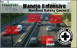 Conduccion segura, manejo defensivo del National Safety Council